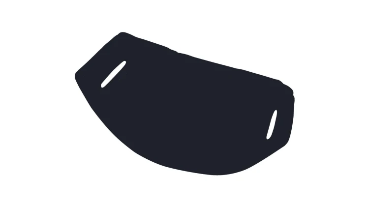 Uchwyt podbródkowy do uniwersalnego 4-punktowego paska podbródkowego V-Gard serii 9xx