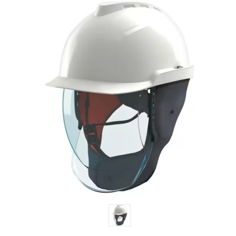 Helmet,V-Gard 950,cl2,NV,wht,FTIII+F