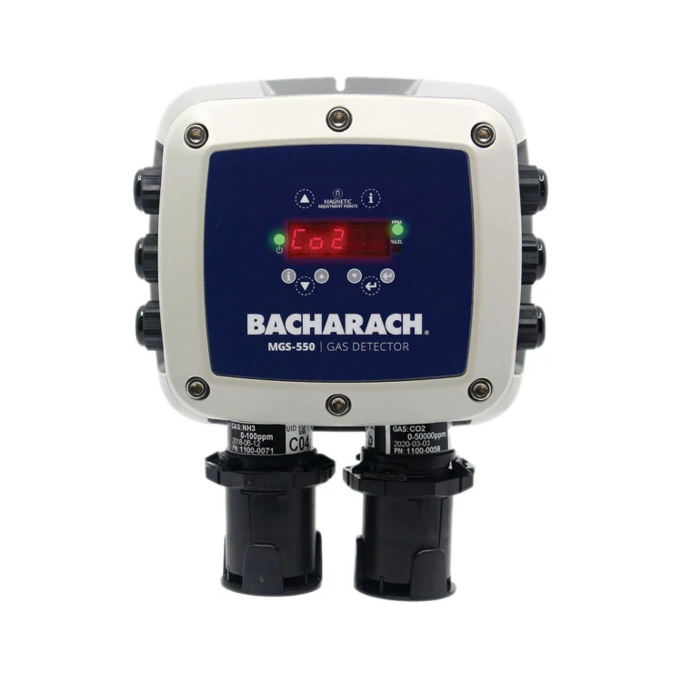 MGS‑550 H6600‑8044 – detektor R407A, 0–1 000 ppm – sensor półprzewodnikowy + zintegrowany dodatkowy sensor, Modbus, IP66
