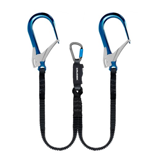 Amortyzator bezpieczeństwa ARIMA FLEX Y 175BHWA – podwójna elastyczna taśma (Y), absorber energii 18 cm, NFC, redukcja siły upadku <6 kN