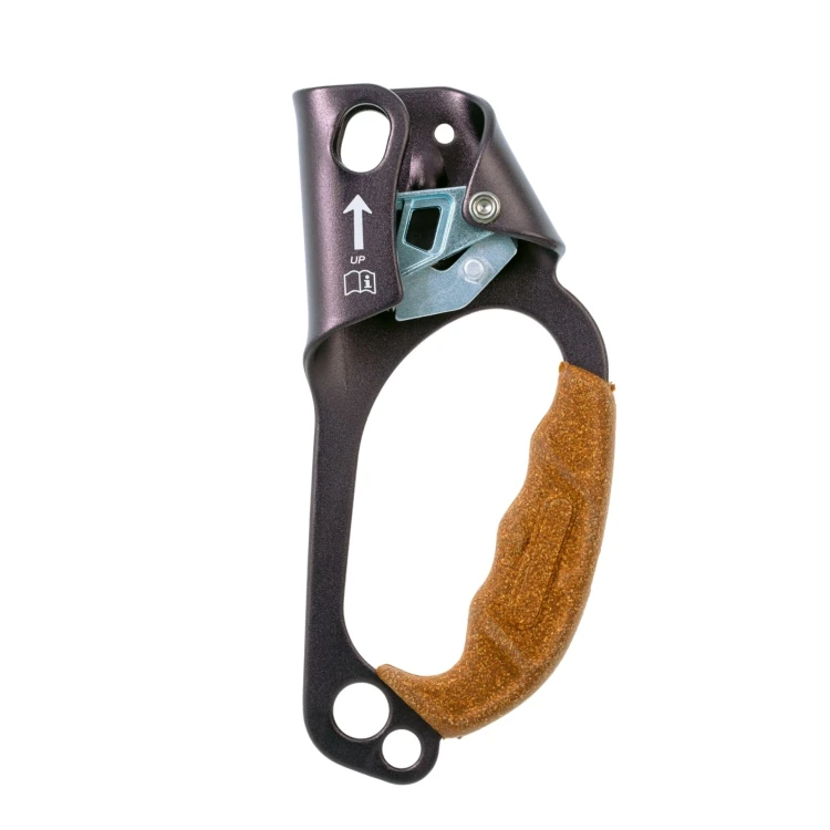 Ręczny przyrząd zaciskowy LIFT EVO do wychodzenia po linie, zakres liny 9–13 mm, EN 12841‑B / EN 567