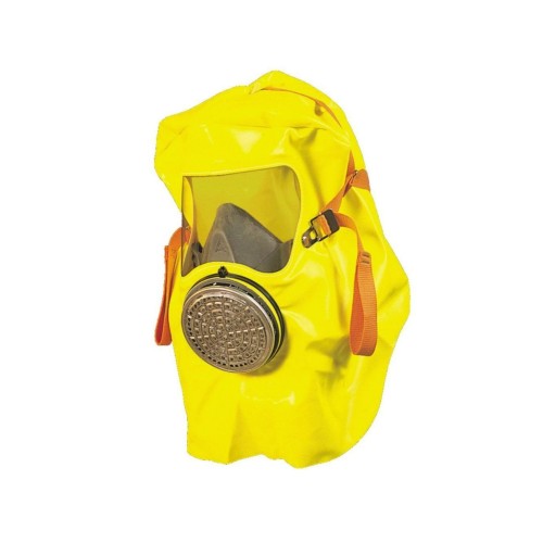 Kaptur ucieczkowy MSA S‑CAP 10064645 – przemysłowy kaptur ewakuacyjny w kasecie ściennej (wall box)