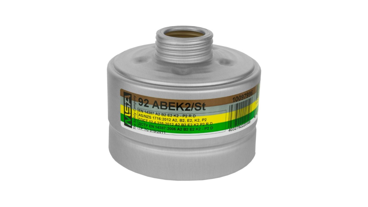 Filtropochłaniacz 92 ABEK2/St