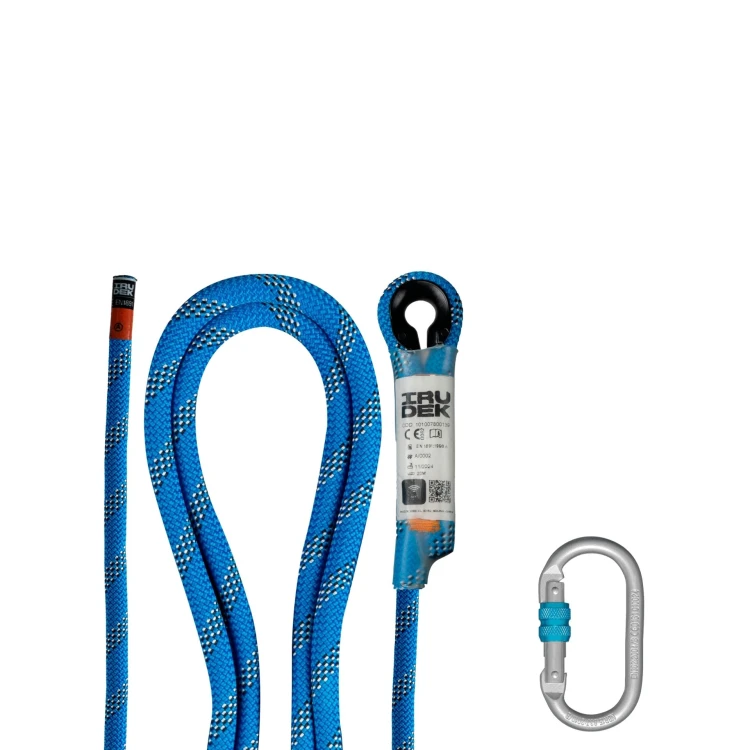 BOA BLUE 10,5 mm – lina półstatyczna typu A, 50 m | EN 1891 A