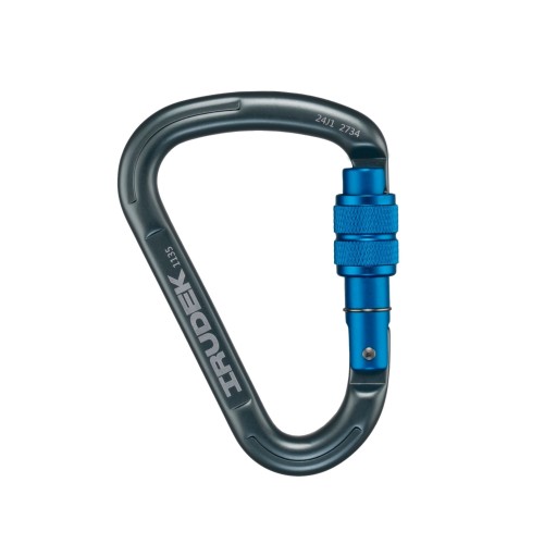 Karabińczyk aluminiowy SILVERLIGHT 1135 – zamknięcie zakręcane Screw‑Lock, EN 362, otwarcie 22 mm