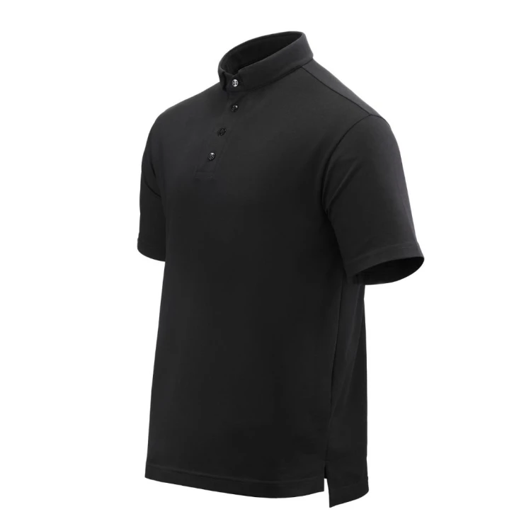 Koszulka Polo krótkie rękawy (czarna) / POLO PREMIUM