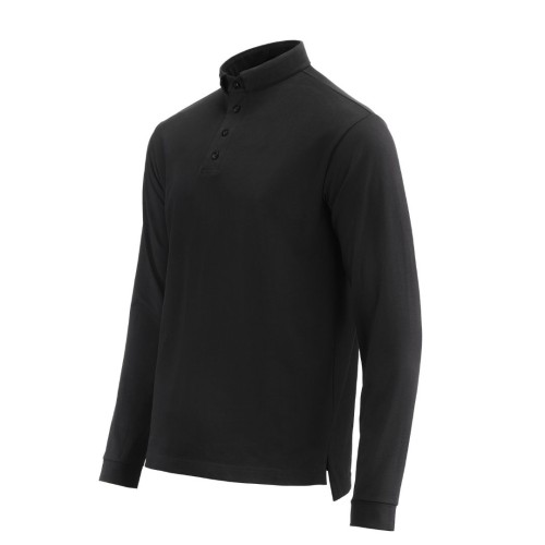 Koszulka Polo długie rękawy (czarna) / POLO PREMIUM 