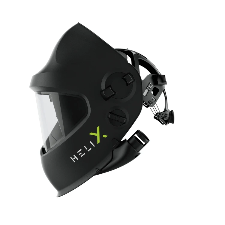 Przyłbica spawalnicza Helix Pure Air 2.5 Black - Slide-Up (e3000/X) bez hełmu ochronnego, z zaciemnieniem ShadeTronic®