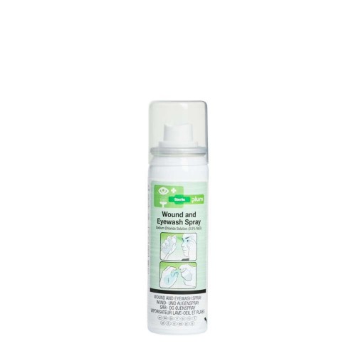 PLUM Wound and Eyewash Spray 50 ml – sterylny spray do płukania oczu i ran