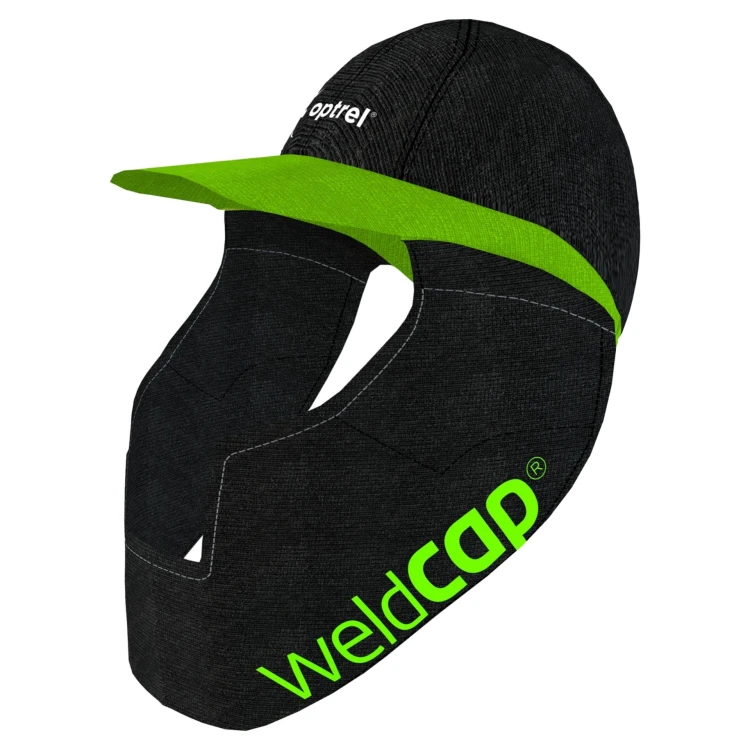 Wkład tekstylny, pasujący do WeldCap – brązowy/zielony