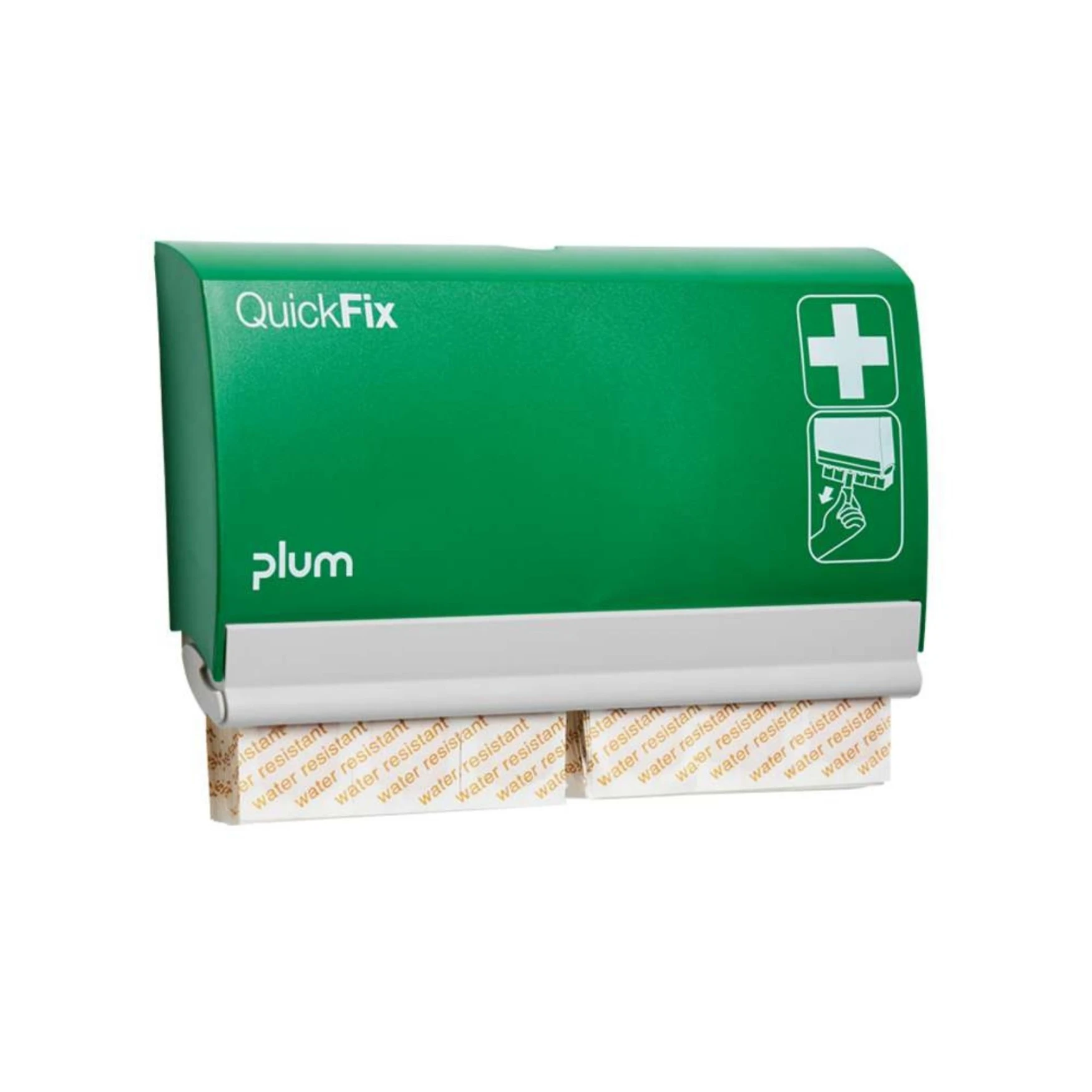 Dozownik na plastry PLUM QuickFix – 2 × 45 plastrów wodoodpornych