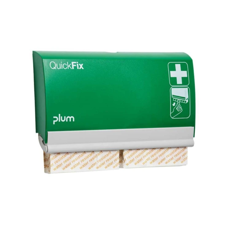 Dozownik na plastry PLUM QuickFix – 2 × 45 plastrów wodoodpornych