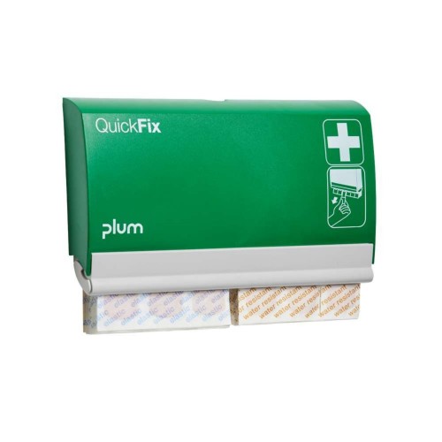 Dozownik na plastry PLUM QuickFix – 45 plastrów wodoodpornych + 45 elastycznych