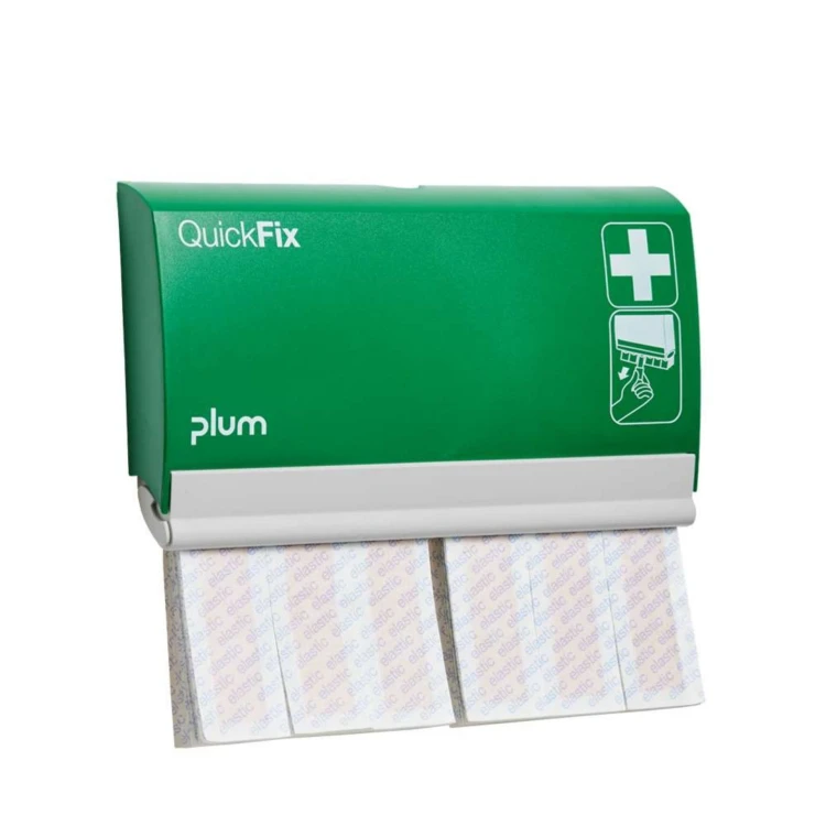 Dozownik na plastry PLUM QuickFix – 2 × 30 plastrów Elastic Long