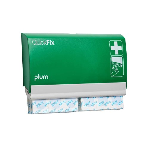 Dozownik na plastry PLUM QuickFix – 2 × 45 plastrów X‑Ray