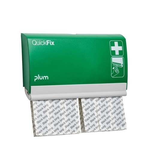 Dozownik na plastry PLUM QuickFix – 2 × 30 plastrów Black Long