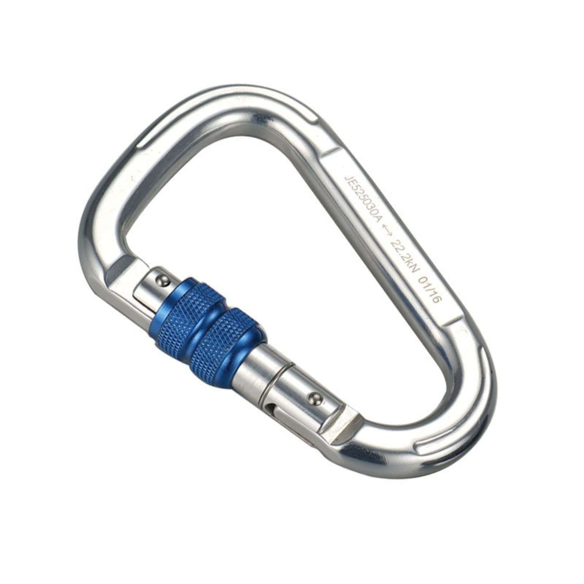 Karabinek przemysłowy aluminiowy 22mm
