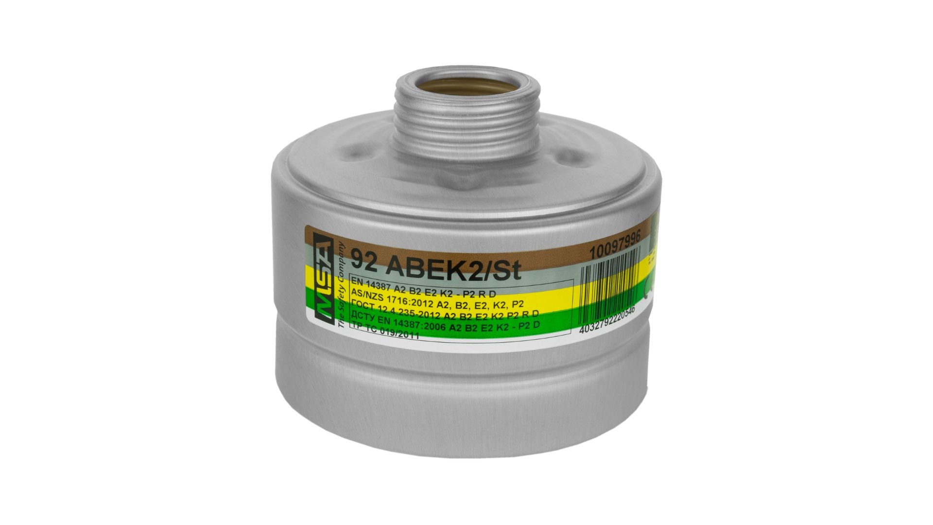 Filtropochłaniacz 92 ABEK2/St