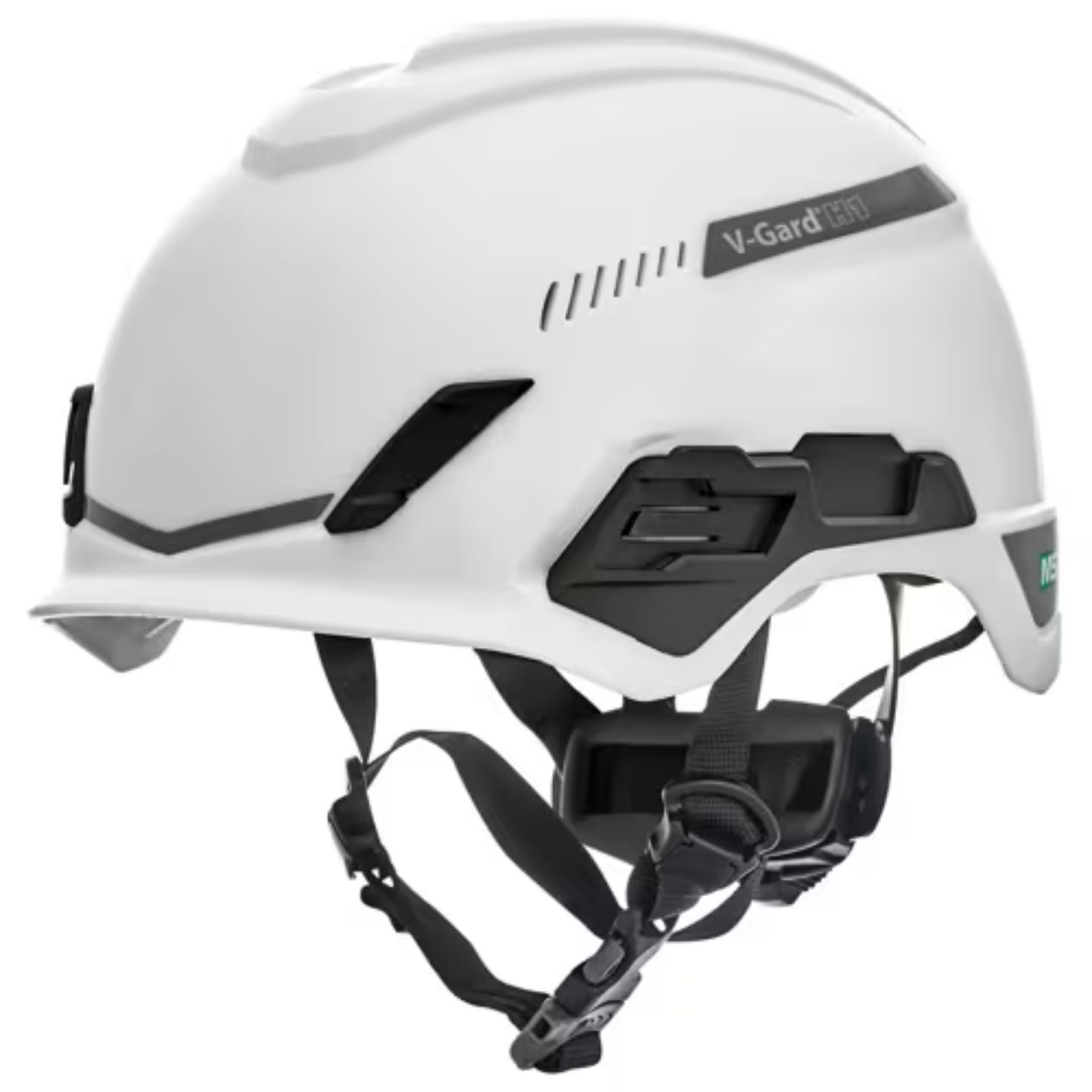 V‑Gard® H1 BiVent (wentylowany) – hełm ochronny EN 397, Fas‑Trac III Pivot (biały)