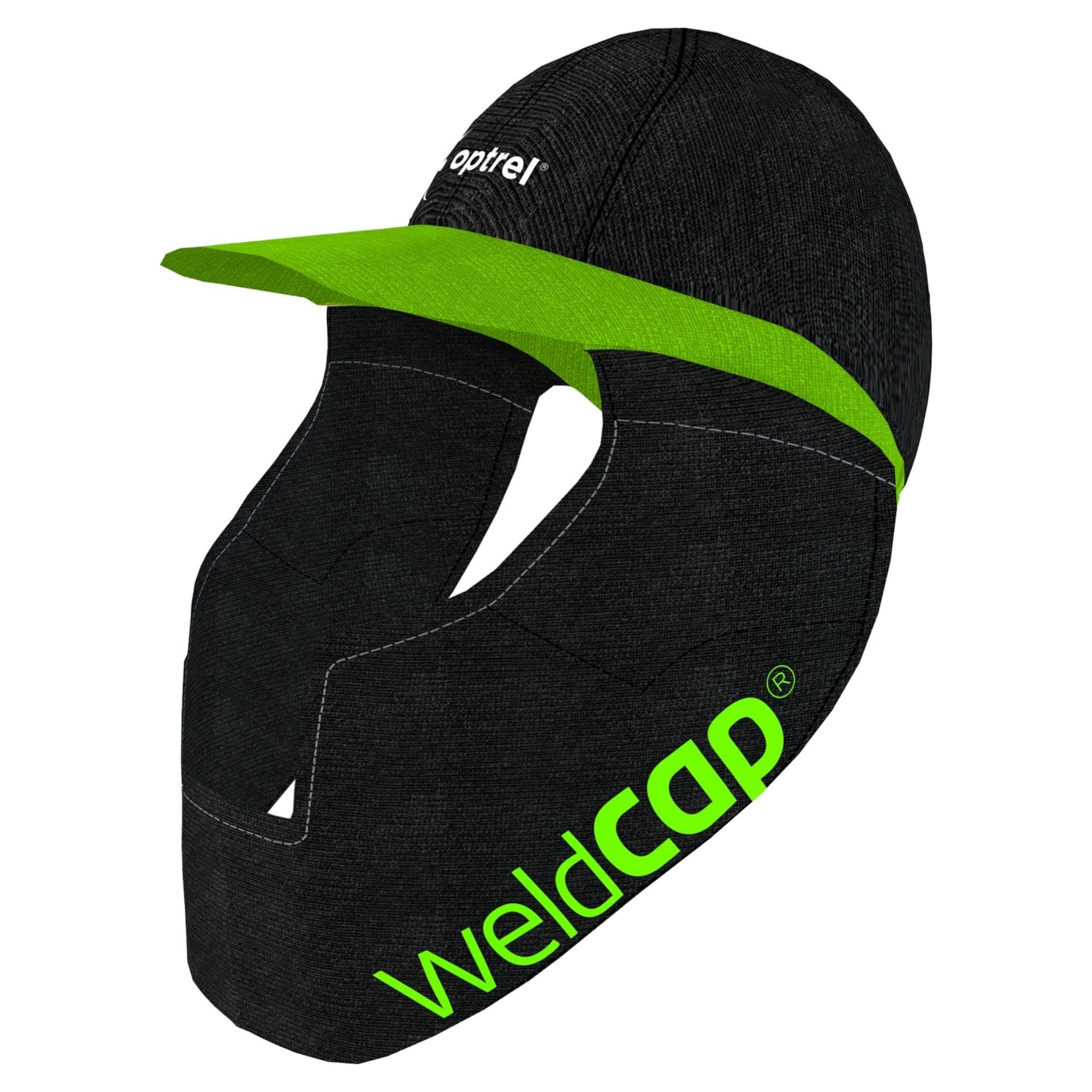 Wkład tekstylny, pasujący do WeldCap – brązowy/zielony