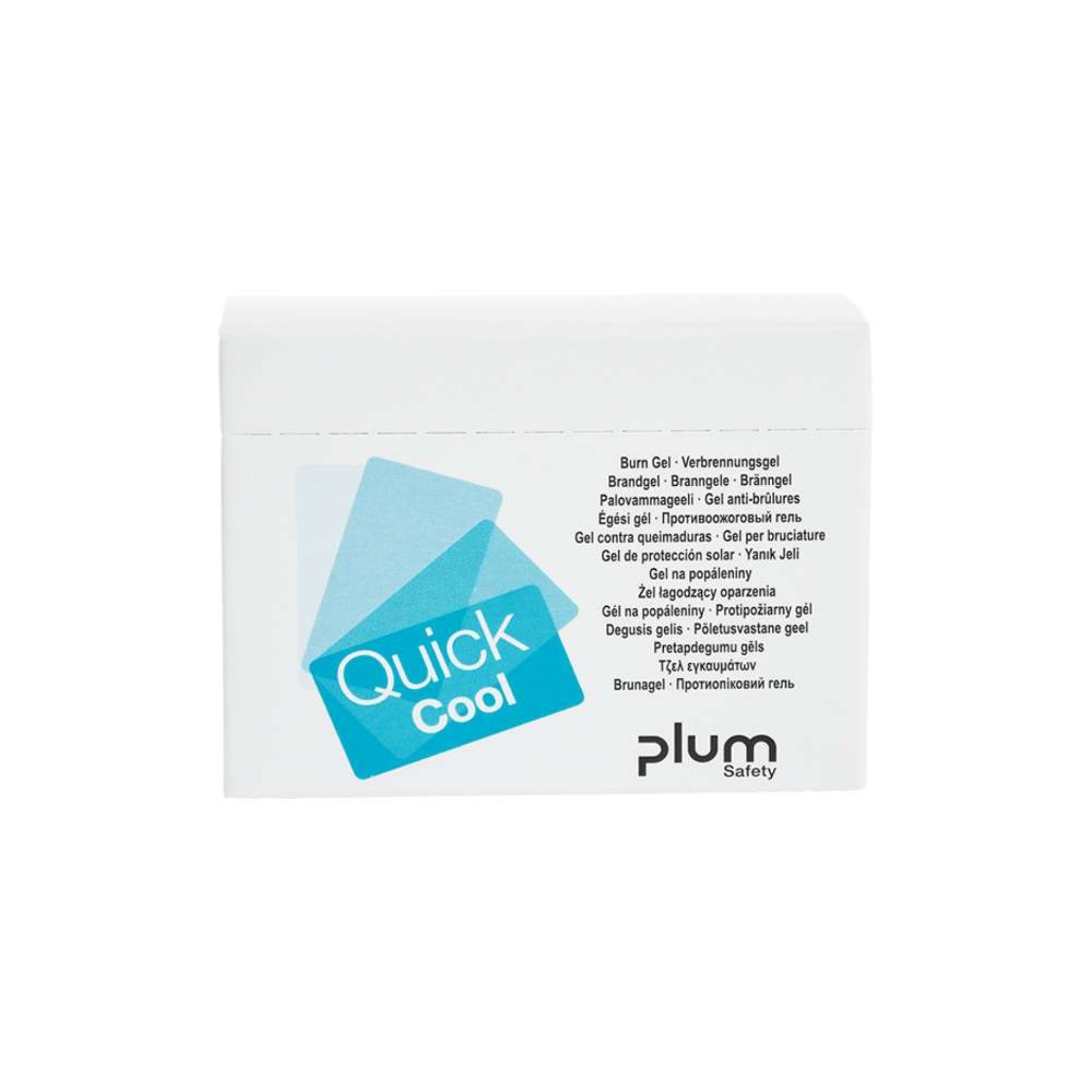 Chusteczki do oczyszczania ran PLUM QuickClean – wkład do stacji QuickSafe i Pull1Aid